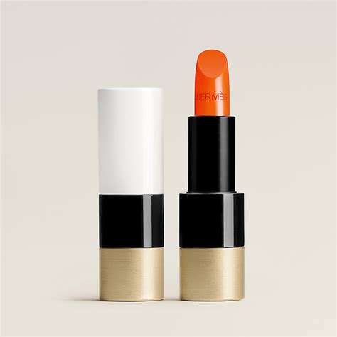 hermes orange lipstick|best hermes lipstick 2022.